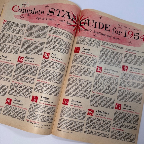 Vintage 1954 WOMAN Magazine – Christian Dior Guide to Style • Mid-Century - Picture 11 of 16